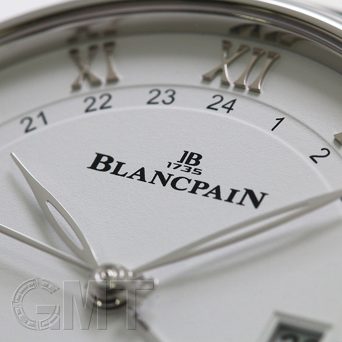 BLANCPAIN ブランパン ヴィルレ GMT デイト ホワイト 6662-1127-55B