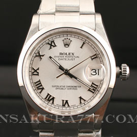 レプリカ時計ロレックスデイトジャスト最新改良白2836-2搭載