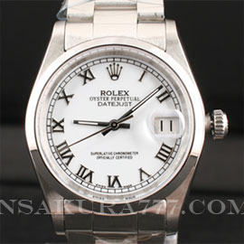レプリカ時計ロレックスデイトジャスト最新改良白2836-2搭載