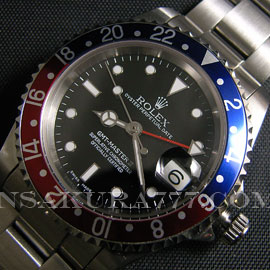 レプリカ時計ロレックス GMT最新改良白2836-2搭載