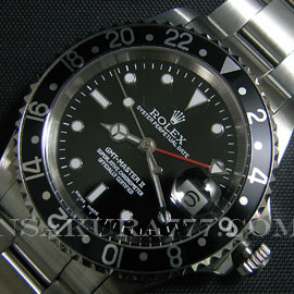 レプリカ時計スーパーコピー時計ロレックス GMT短針単独稼動調整可2836搭載