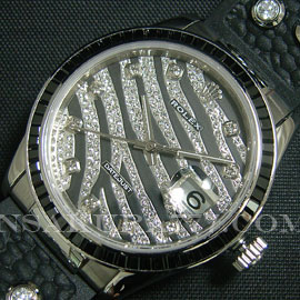 レプリカ時計ロレックス デイトジャスト ロイヤル ブラック Swiss ETA社 2836-2 ムーブメント