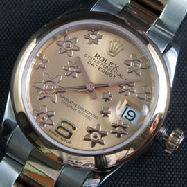 レプリカ時計ロレックスデイトジャストミディアム、31ミリ、 Asian 21600振動