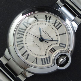 レプリカ時計カルティエ バロンブルー ， Swiss ETA 　ムーブメント搭載、ハイエンドモデル！