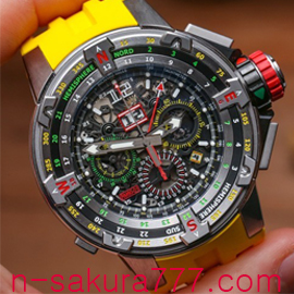 スーパーコピー時計、リシャール・ミルRef：RM 60-01、Cal.RMAC2自動巻き
